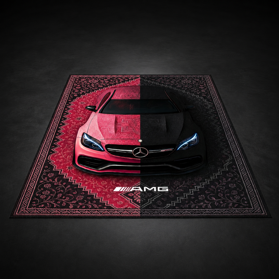 Mercedes AMG C63 S 3D Rug