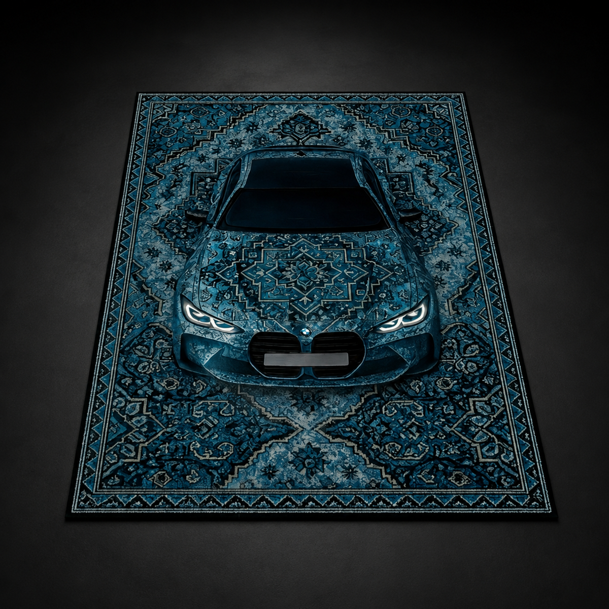 BMW M4 3D Rug