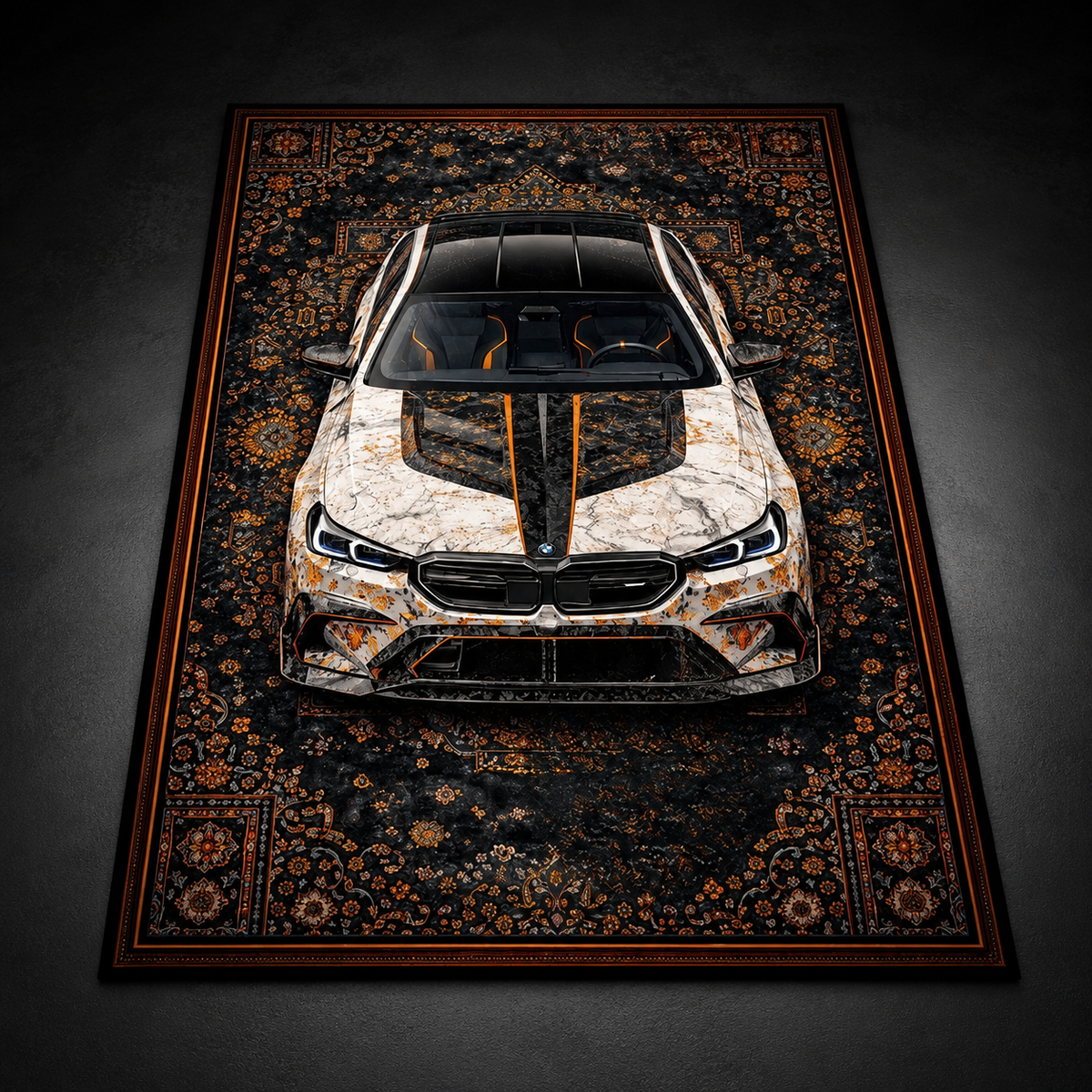 BMW M5 F90 3D Rug