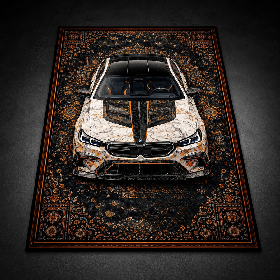 BMW M5 F90 3D Rug