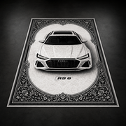 Audi RS6 3D Rug