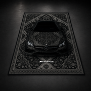 Mercedes E63 3D Rug