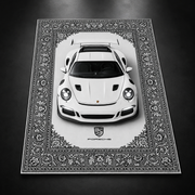 Porsche 911 GT3 RS 3D Rug