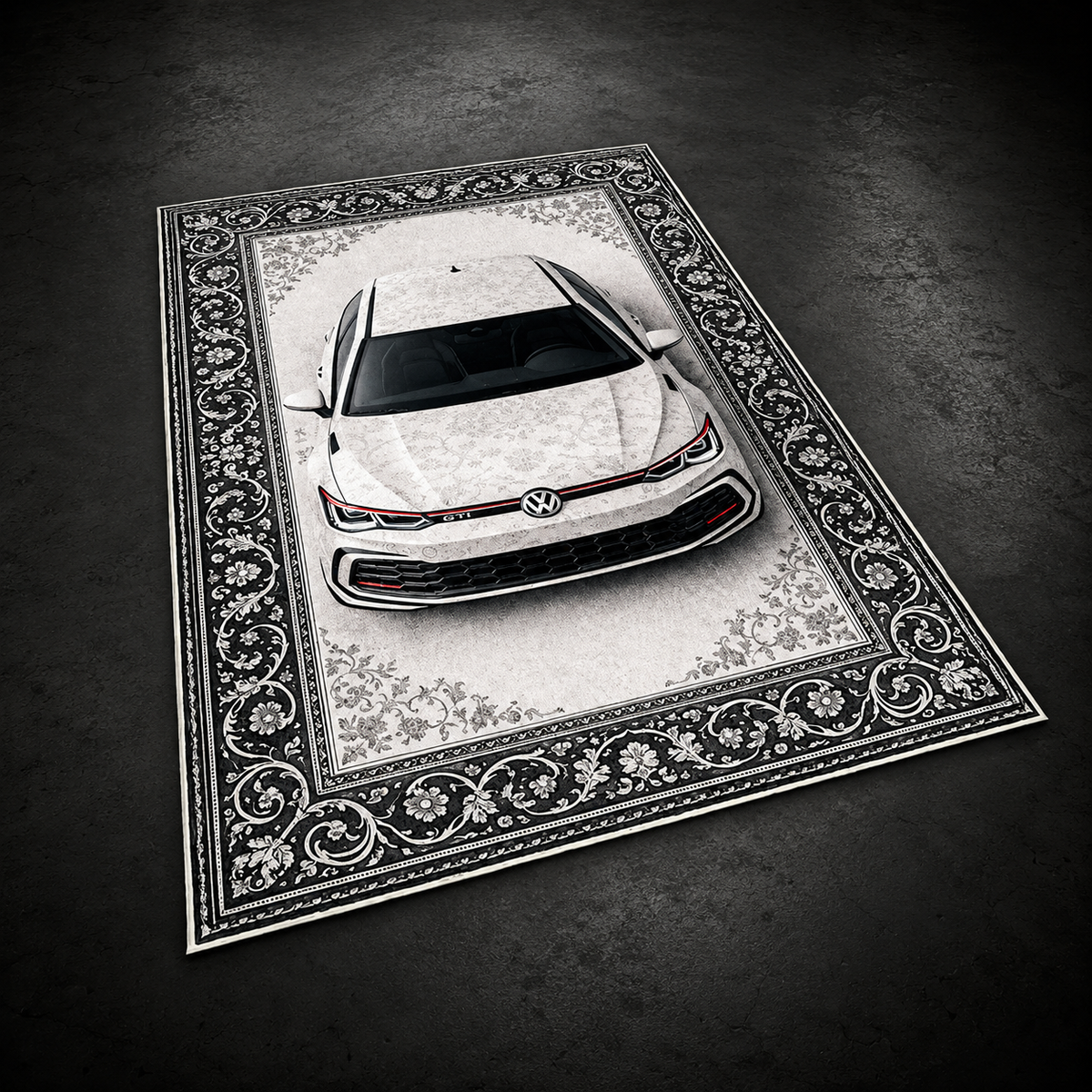 Volkswagen Golf GTI 3D Rug