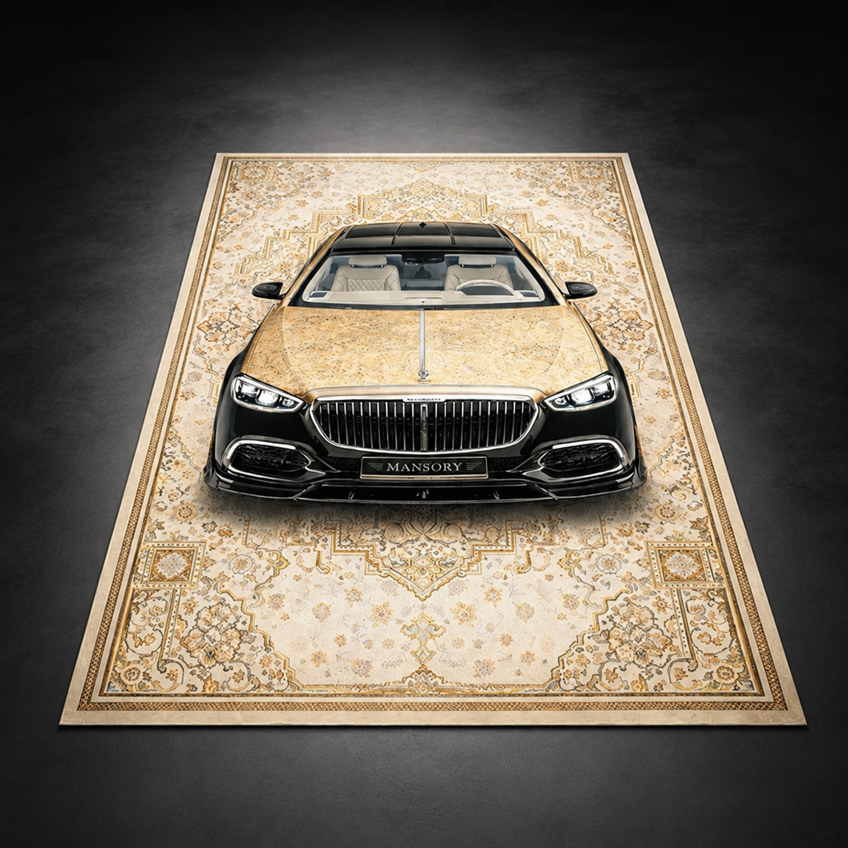 Mercedes Maybach S-Class Mansory 3D Rug