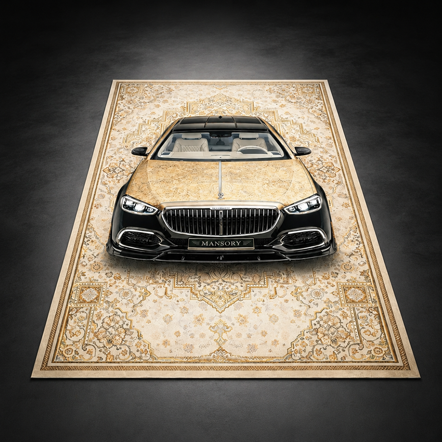 Mercedes Maybach S-Class Mansory 3D Rug