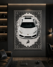 Lamborghini Huracán 3D Rug