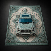 Mercedes G-Wagon 3D Rug