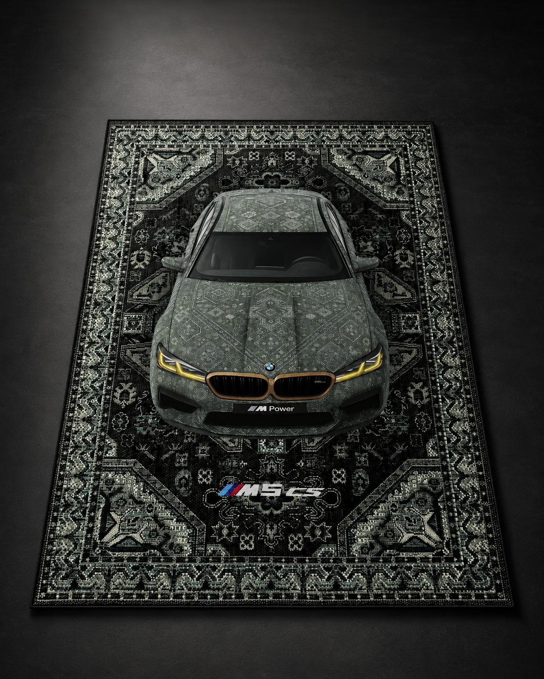 BMW M5 CS 3D Rug