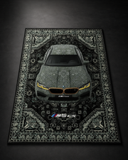 BMW M5 CS 3D Rug