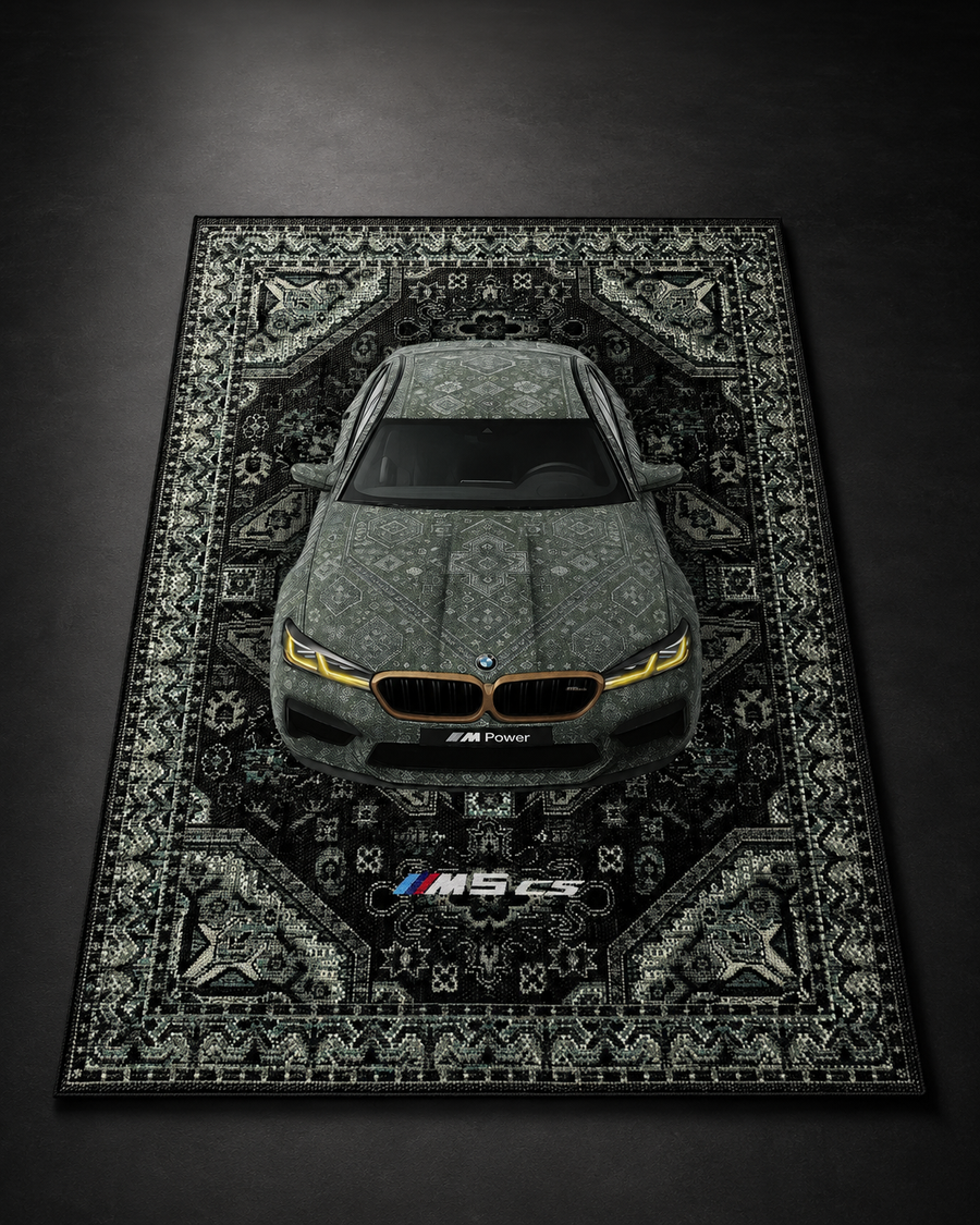 BMW M5 CS 3D Rug