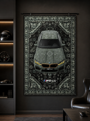 BMW M5 CS 3D Rug
