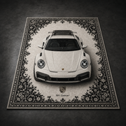 Porsche 911 Dakar 3D Rug