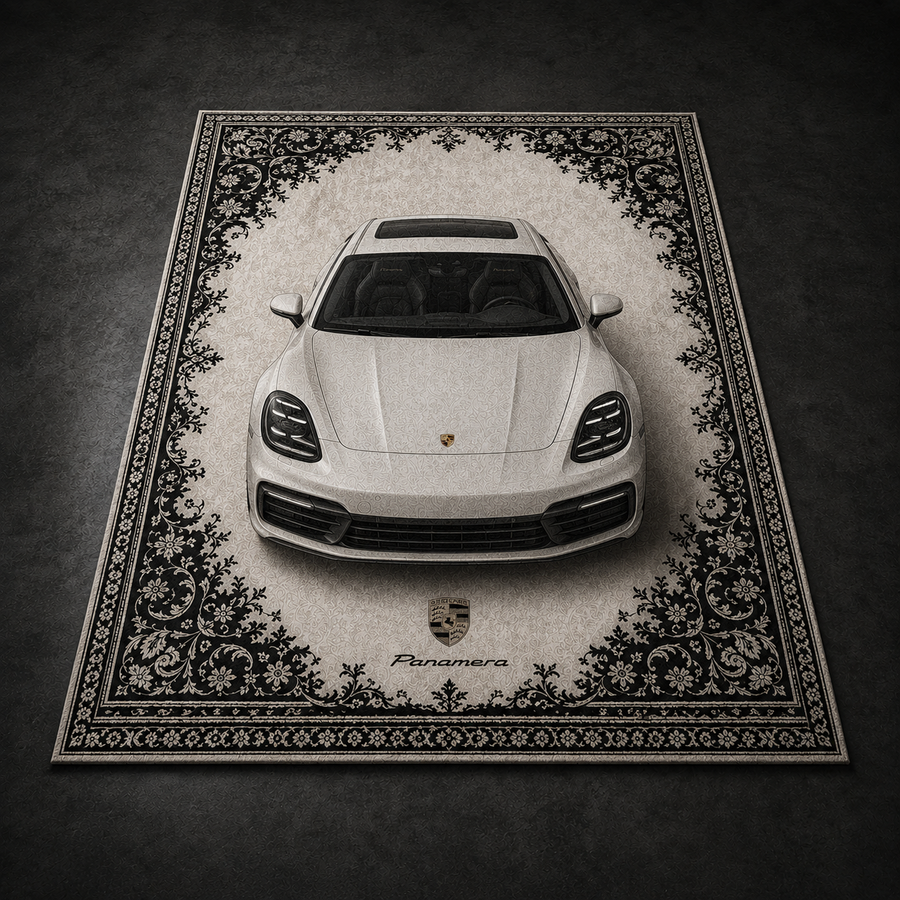 Porsche Panamera 3D Rug