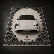 Porsche Taycan 3D Rug