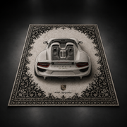 Porsche 918 Spyder 3D Rug