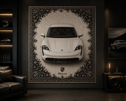 Porsche Taycan 3D Rug