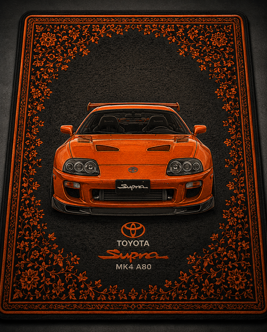 Toyota Supra MK4 A80 3D Rug