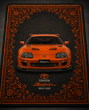 Toyota Supra MK4 A80 3D Rug