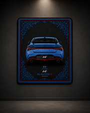 Hyundai Elantra N 3D Rug