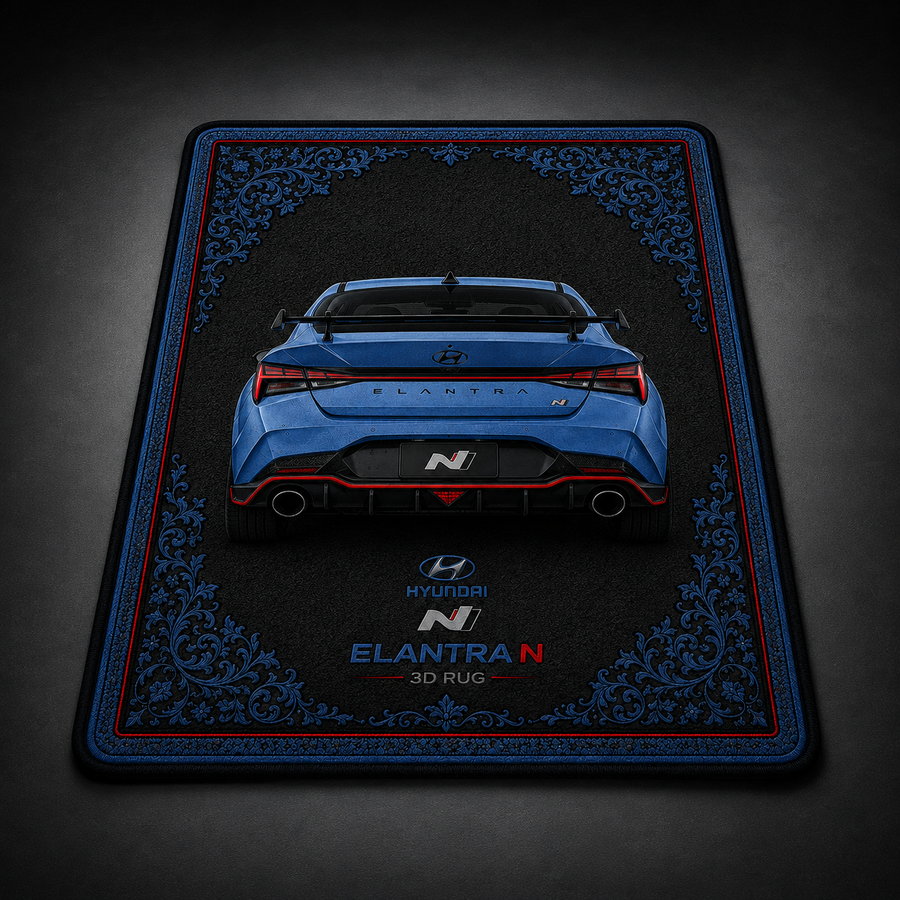 Hyundai Elantra N 3D Rug