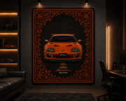 Toyota Supra MK4 A80 3D Rug